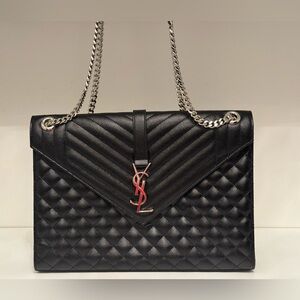 YSL Envelope Shoulder Bag